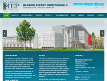 Tablet Screenshot of mep-llc.com